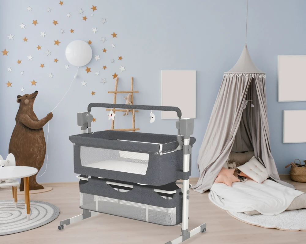 bassinet with rocking motion